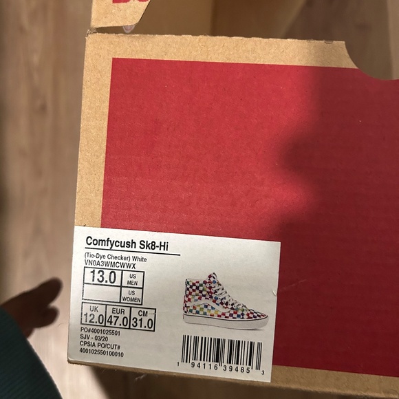 Men’s Hightop Vans - Picture 2 of 2